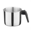 Bricco in Acciaio Inox Linea Iside diametro 10 cm
