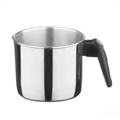 Bricco in Acciaio Inox Linea Iside diametro 10 cm