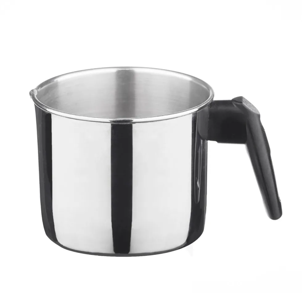 Bricco in Acciaio Inox Linea Iside diametro 10 cm