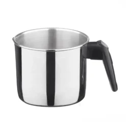 Bricco in Acciaio Inox Linea Iside diametro 10 cm