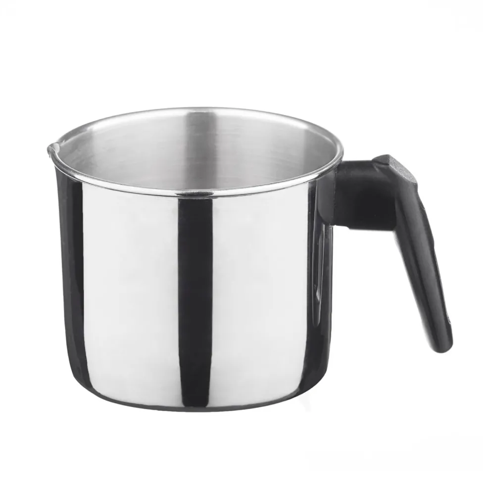 Bricco in Acciaio Inox Linea Iside diametro 10 cm