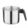 Bricco in Acciaio Inox Linea Iside diametro 12 cm