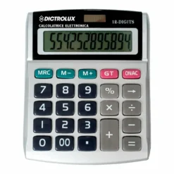 Calcolatrice con display 12 cifre