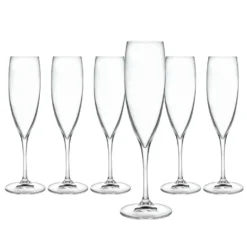 Calici Flute Invino in vetro 24 cl