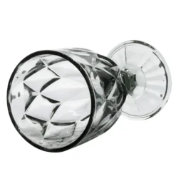 Calici in vetro Crystal Grey 26 cl