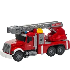 Camion Realistici – Camion dei Pompieri con Scala & Camion Betoniera con Luci e Suoni