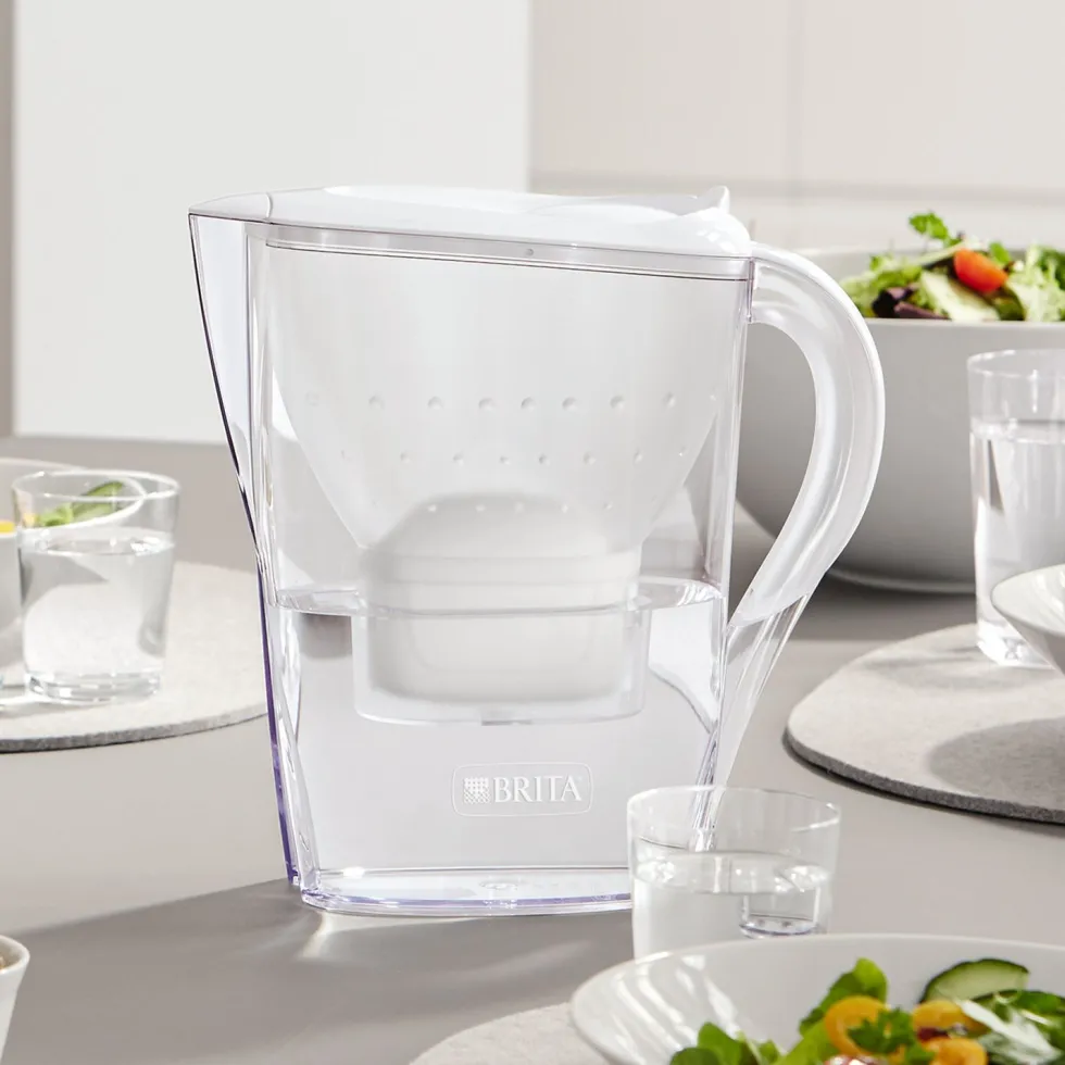 Caraffa filtrante Marella bianca 2.4 Litri