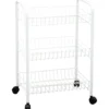 Carrello Multiuso 3 cestelli con ruote Helou