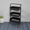 Carrello multiuso in metallo Nero Phaedrus Black