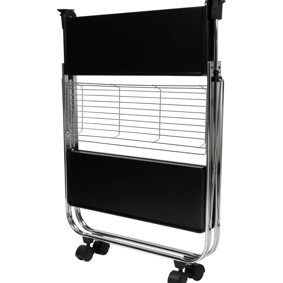 Carrello multiuso nero in metallo Karry&Go