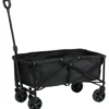 Carrello Pieghevole Utility Nero Capacità max 50 kg