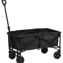 Carrello Pieghevole Utility Nero Capacità max 50 kg