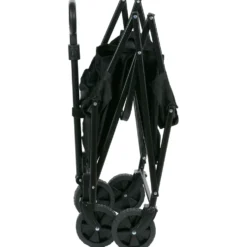 Carrello Pieghevole Utility Nero Capacità max 50 kg