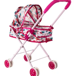 Carrozzina Noemi per Bambole – Passeggino Giocattolo per Bambini