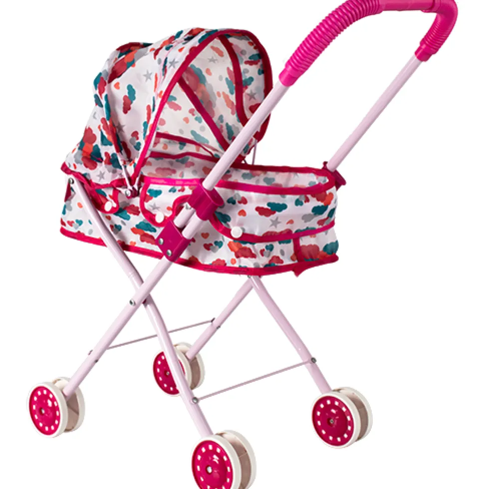 Carrozzina Noemi per Bambole – Passeggino Giocattolo per Bambini