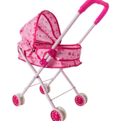 Carrozzina Noemi per Bambole – Passeggino Giocattolo per Bambini