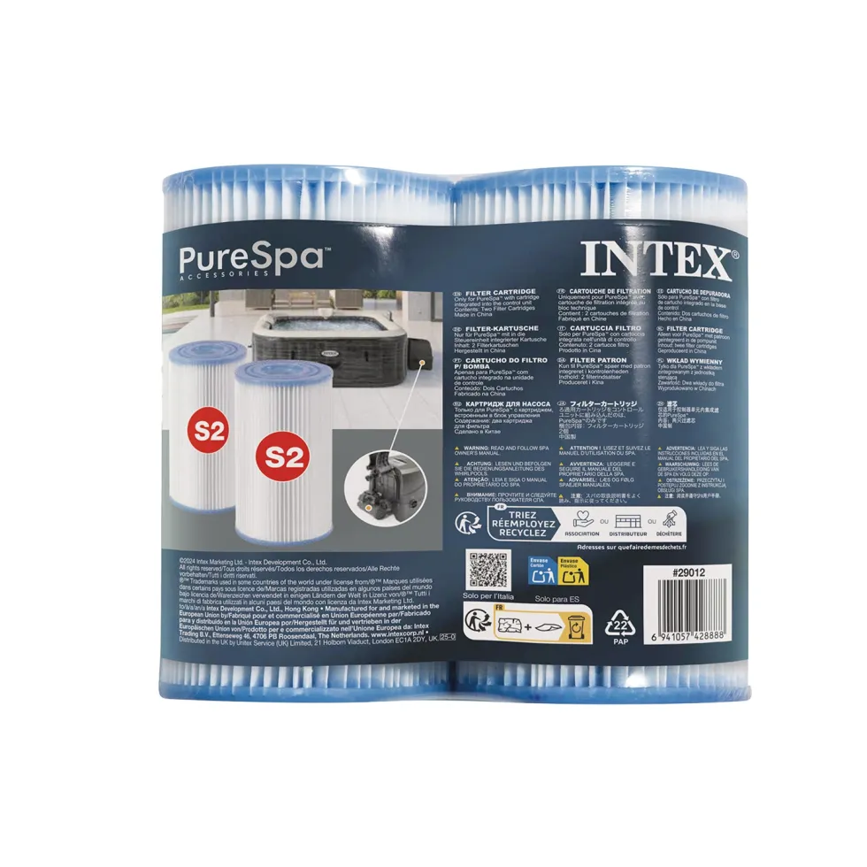 Cartuccia Filtro PureSpa Modello S2
