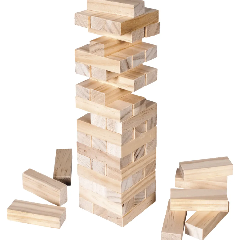 Casca la Torre 54 blocchi in legno