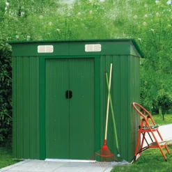 Casetta box da giardino in metallo Maisonette