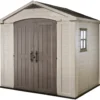 Casetta da giardino grande beige Factor 8x6