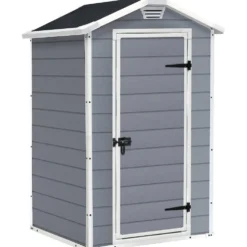 Casetta da giardino grande grigio Manor 4x3