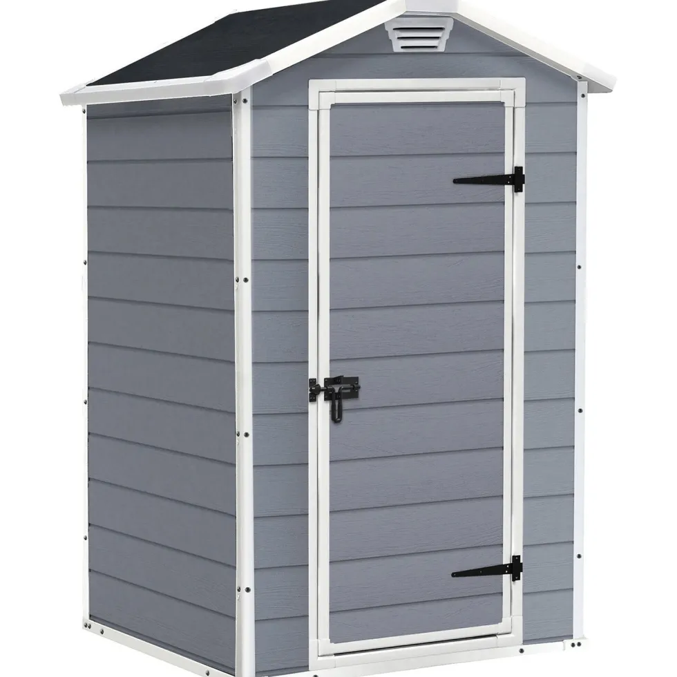 Casetta da giardino grande grigio Manor 4x3