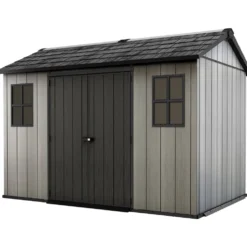 Casetta da giardino grande grigio Oakland 1175SD