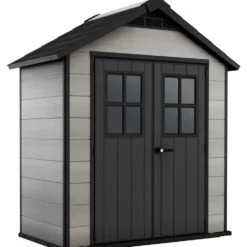 Casetta da giardino grande grigio Oakland 754