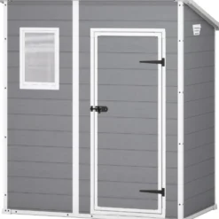 Casetta da giardino Grigio Manor Pent 6x4