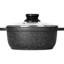 Casseruola con coperchio e fondo a induzione Linea ChefStone diametro 24 cm
