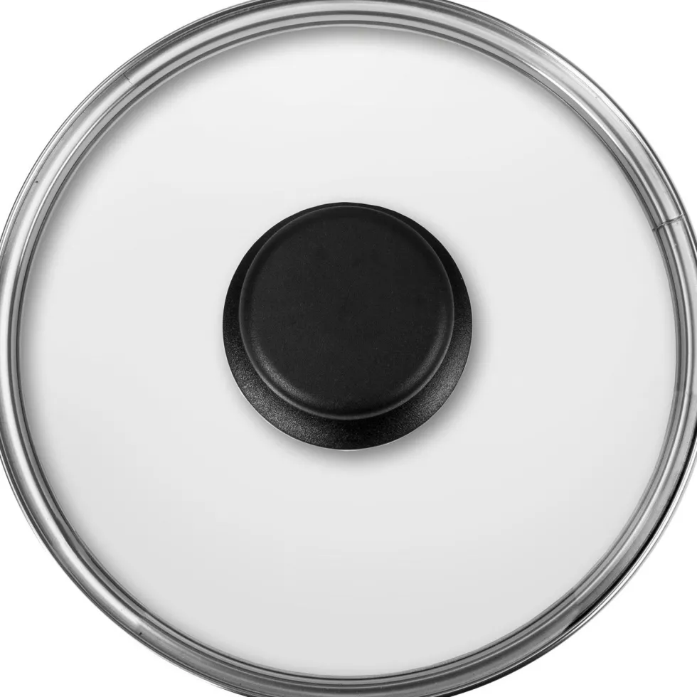 Casseruola con coperchio e fondo a induzione Linea ChefStone diametro 24 cm