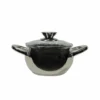 Casseruola in acciaio inox Veronique con coperchio in vetro temperato diametro 24 cm