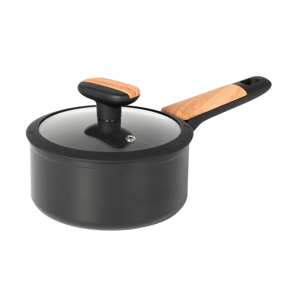Casseruola in alluminio forgiato con coperchio Linea Japan diametro 16 cm