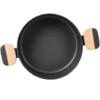 Casseruola in alluminio forgiato con coperchio Linea Japan diametro 24 cm