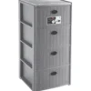 Cassettiera Linea Elegance 4 cassetti Grigio