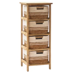 Cassettiera Multiuso Linea Woodhandy 4 Cassetti