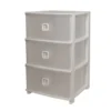 Cassettiera Pratika Plus 3 cassetti Bianca