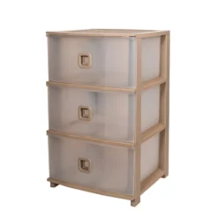Cassettiera Pratika Plus 3 cassetti Tortora