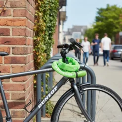 Catena Antifurto per Bicicletta con Lucchetto e Chiavi Lunghezza 120 cm