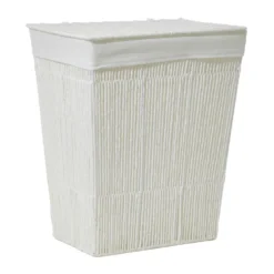 Cesta Portabiancheria Bianca