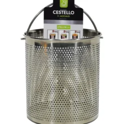 Cestello Forato in acciaio diametro 15cm