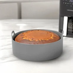 Cestello per Friggitrice ad Aria con Manici in Silicone diametro 19 cm