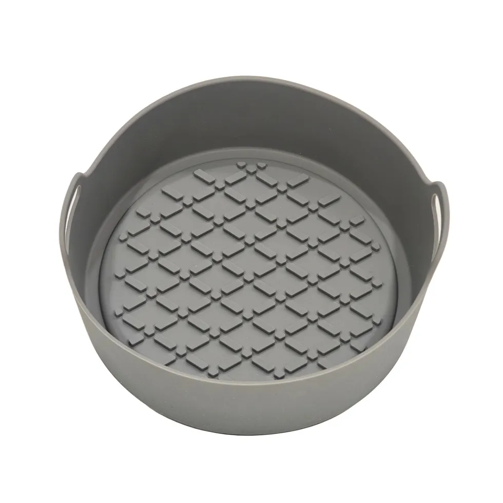 Cestello per Friggitrice ad Aria con Manici in Silicone diametro 19 cm