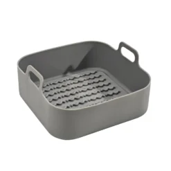 Cestello per Friggitrice ad Aria con Manici in Silicone 19x19 cm