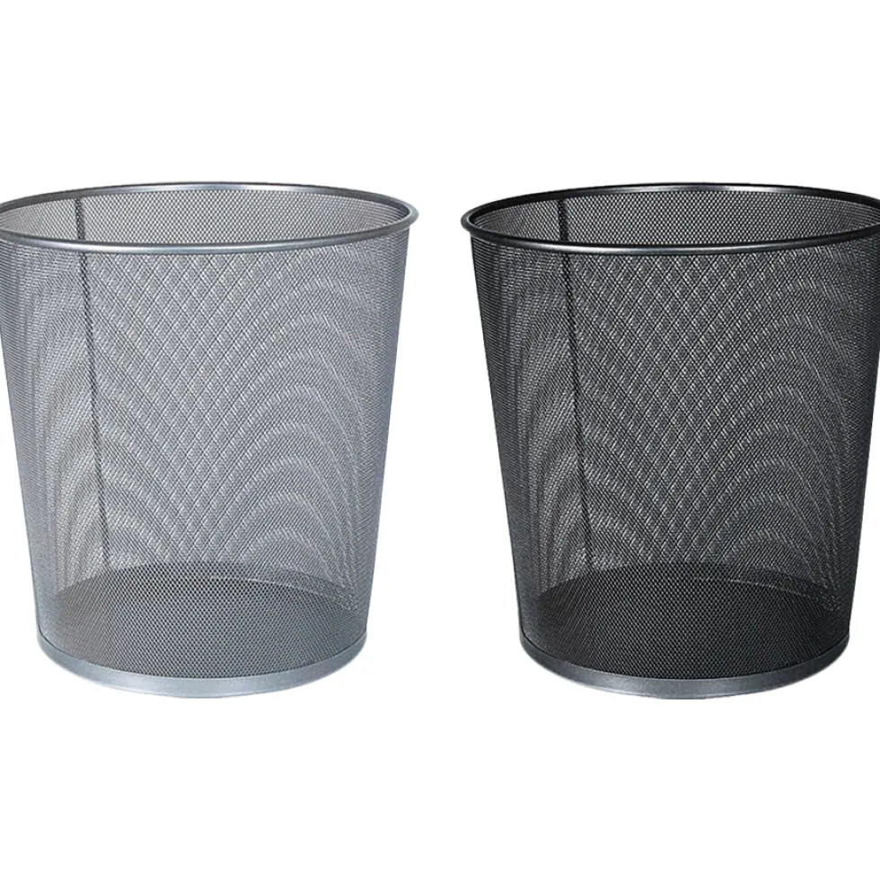 Cestino per Ufficio in Metallo h30 diametro 27 cm