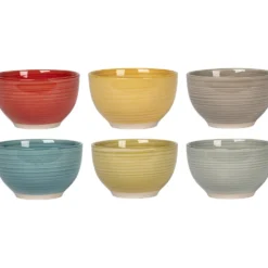 Ciotole in stoneware Multicolor Tipika 79 cl