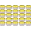 Citronella T-light in alluminio diametro 3,6 cm