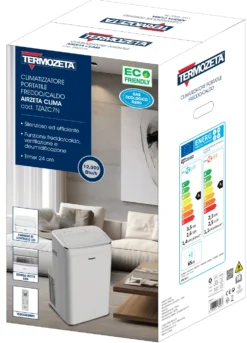 Climatizzatore Portatile Airzeta Clima 12000 BTU con Telecomando