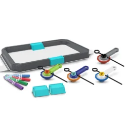 Colour Whirls Arena Set Creativo con Trottole Coloranti e Arena da Gioco Portatile