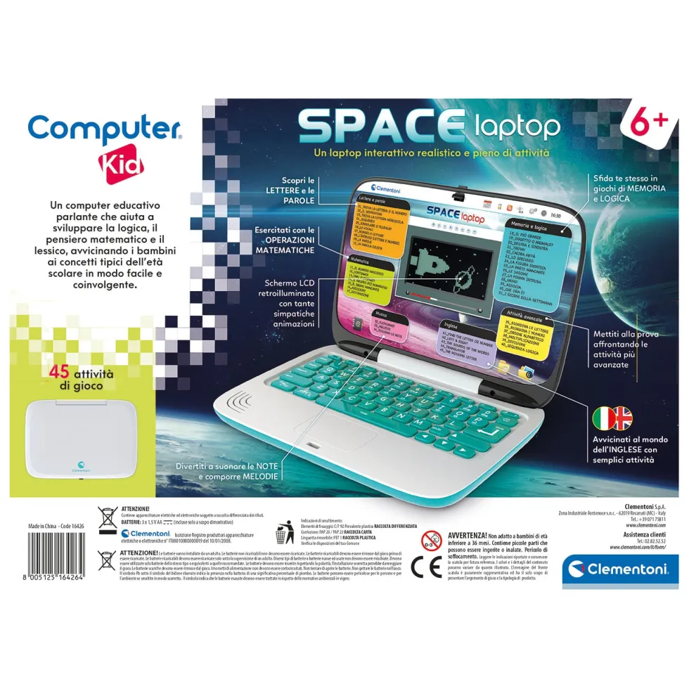 Computer Kid Space Laptop